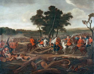 La bataille de Malplaquet, 11 septembre 1709, v. 1713